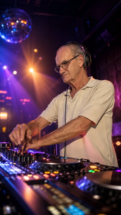 DJ Gianfranco Parisi alla console