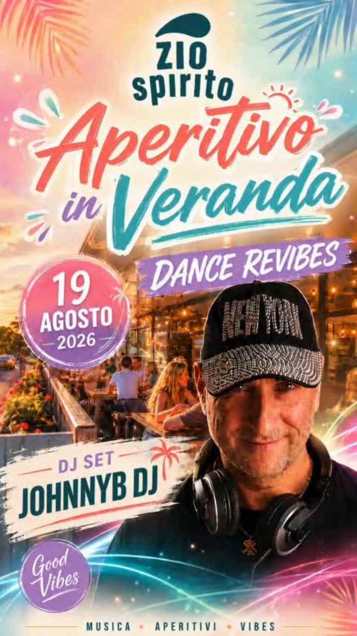 ZIO SPIRITO aperitivo in veranda